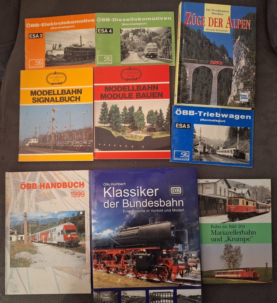 alba alba Modellbahn-Praxis (AMP), 12 Bücher, Foto 2