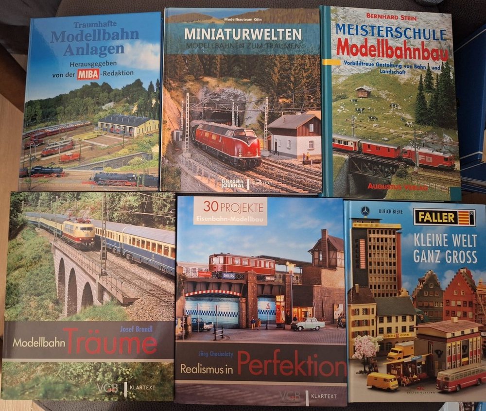 VGB VGB und Klartext, Modellbahn-Bildbände, 9 Bücher, Foto 1