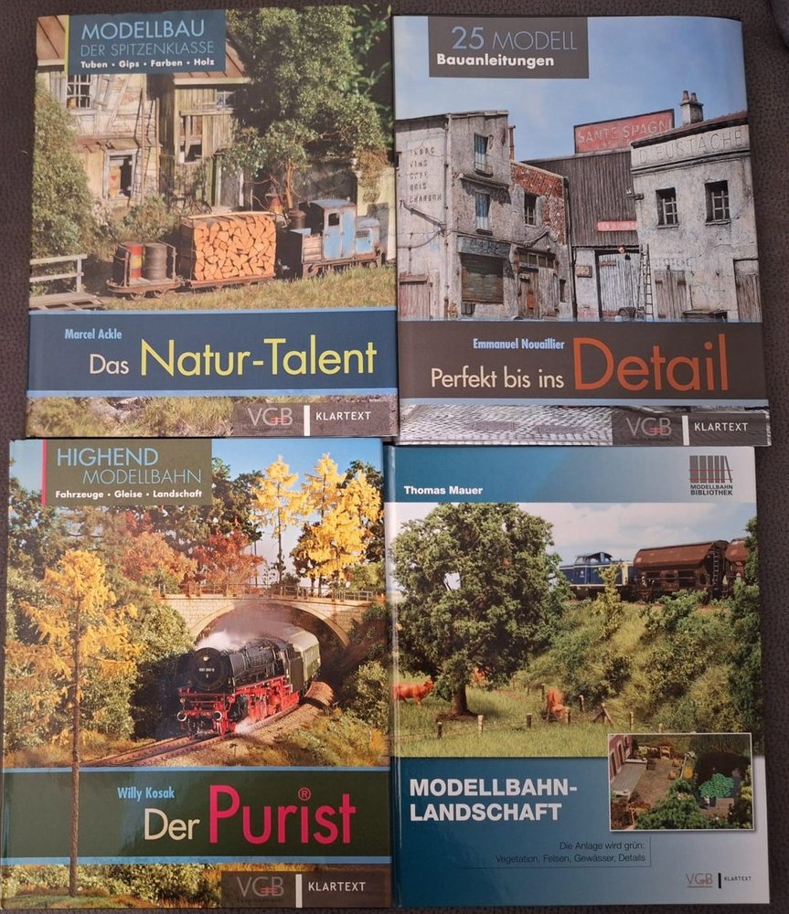 VGB VGB und Klartext, Modellbahn-Bildbände, 9 Bücher, Foto 2
