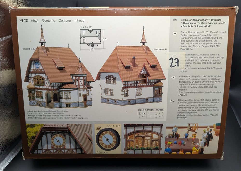 Faller Rathaus 'Allmannsdorf' (427), Foto 2