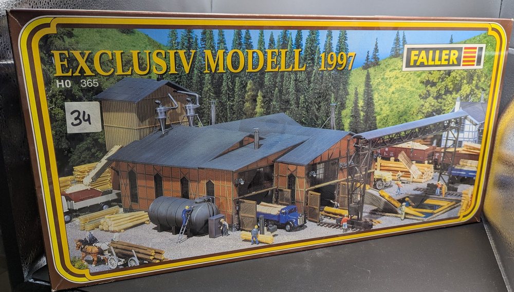 Faller Exclusiv Modell 1997: Sägewerk (365), Foto 1