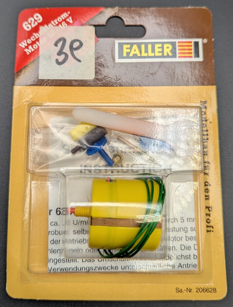 Faller Wechselstrom-Motor 629, originalverpackt, Foto 1