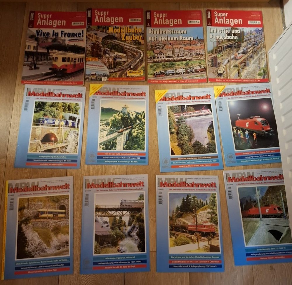 Modellbahnwelt Modellbahnwelt, Modell und Bahn in Österreich, 148 Hefte, Foto 2