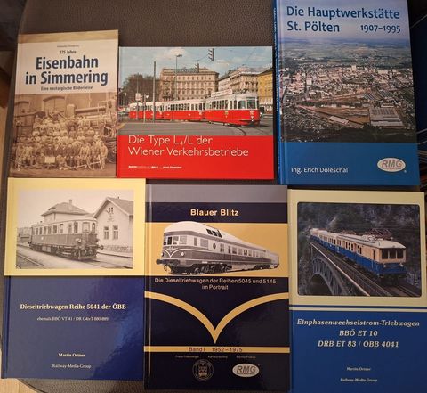Slezak / Railway Media Österreich und Wien: Slezak, Railway Media und Einzeltitel, 19 Bücher