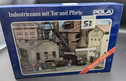 Pola Industriezaun mit Tor und Pforte (Pola), originalverpackt