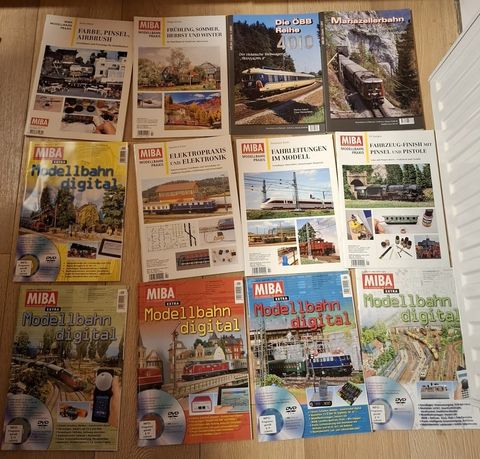 MIBA MIBA Modellbahn-Praxis, 41 Hefte